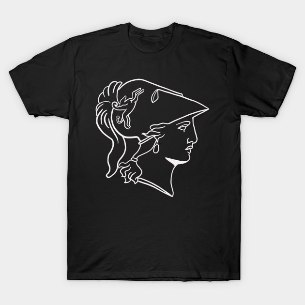 Athena - Greek Goddess of Strategy and Wisdom T-Shirt by isstgeschichte